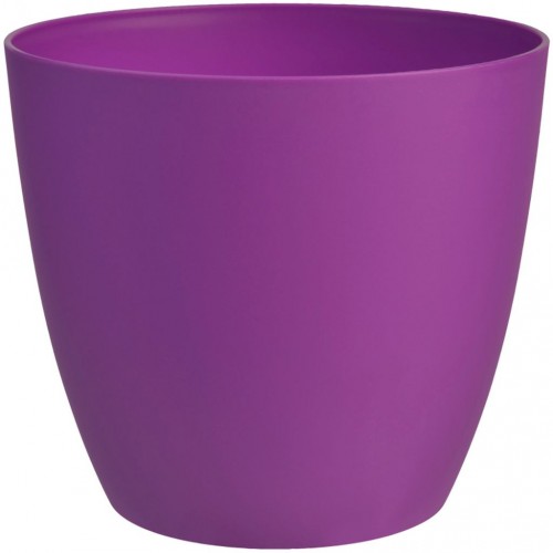 PLASTKON Dekorativní květináč Ella 25 cm matná fuksie