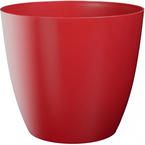 PLASTKON květináč Dekorativní Ella 21 cm - červená mat PLASTKON květináč Dekorativní Ella 21 cm - červená mat