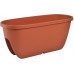 PLASTKON Balkónový květináč Balconia OVI na zábradlí 60 cm terakota