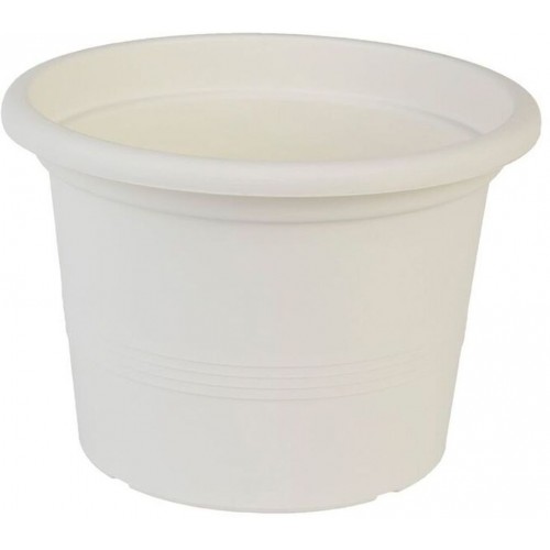 PLASTKON Květináč Campanula 28 cm bílá