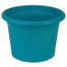 PLASTKON Květináč Campanula 23 cm tyrkys