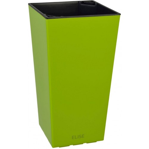 PLASTKON In- & Outdoor květináč Elise mat 30 cm hráškově zelená