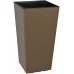 PLASTKON In- & Outdoor květináč Elise mat 20 cm taupe