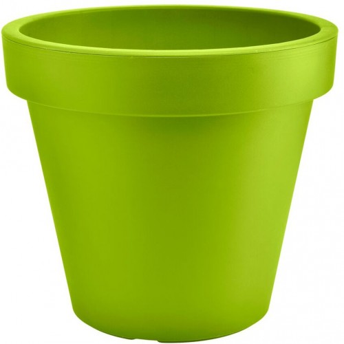 PLASTKON Dekorativní květináč Metro Twist'n'Roll 39 cm hráškově zelená