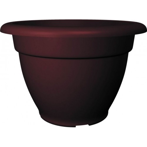 PLASTKON Květináč Venezia 20 cm hnědá