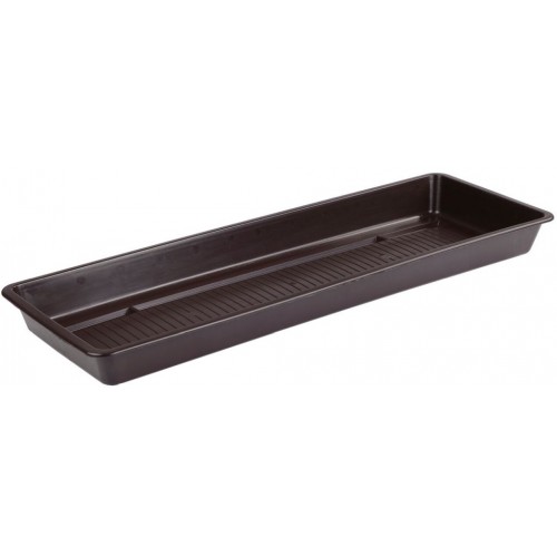 PLASTKON Miska Extra Flor 40 cm hnědá