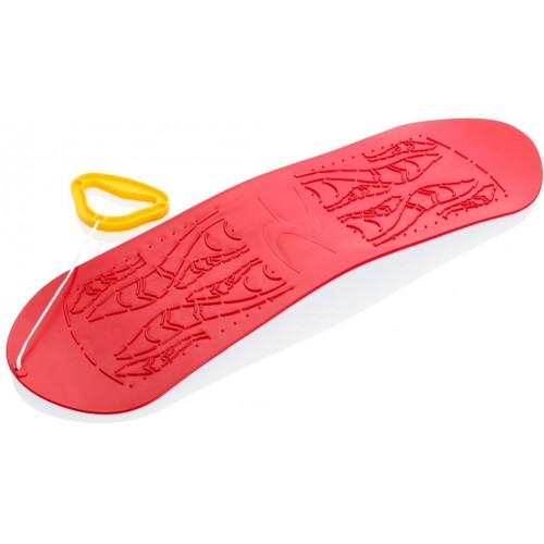 PLASTKON Snowboard Skyboard červená