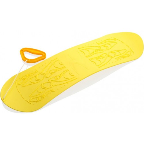 PLASTKON Snowboard Skyboard žlutá