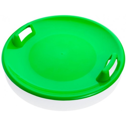 PLASTKON Sáňkovací talíř Superstar zelená