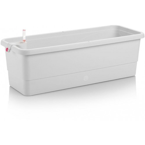 PLASTKON Samozavlažovací truhlík Smart Systém Gardenie 100 cm bílá