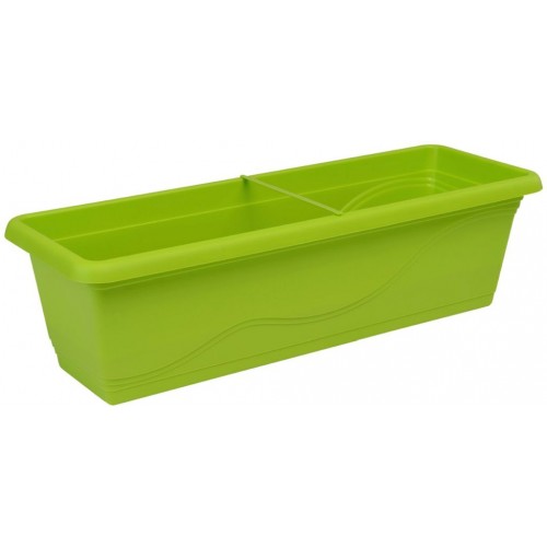 PLASTKON Truhlík Extra Flor 80 cm hráškově zelená PLASTKON Truhlík Extra Flor 80 cm hráškově zelená