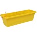 PLASTKON Truhlík samozavlažovací EXTRA LINE SMART 80x20x17 cm žlutý