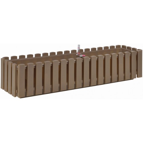 PLASTKON Samozavlažovací truhlík Smart Systém Fency 75 cm taupe