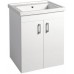 AQUALINE POLY umyvadlová skříňka 56x74,6x46,5cm, bílá PL062