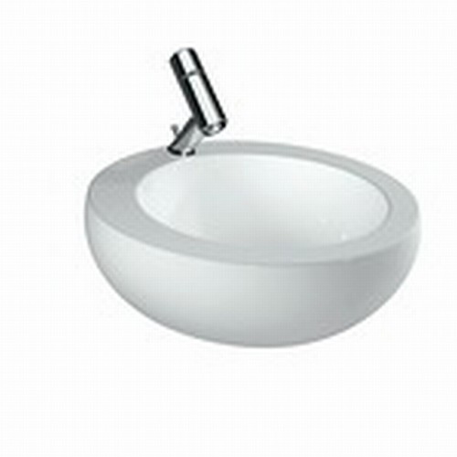 LAUFEN IL BAGNO ALESSI ONE Umyvadlová mísa 52x52 s otvorem, LCC 8.1897.1.400.104.1 LAUFEN IL BAGNO ALESSI ONE Umyvadlová mísa 52x52 s otvorem, LCC 8.1897.1.400.104.1