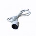 Prodlužovací kabel 8m, 3x1mm2 - bílý PS05