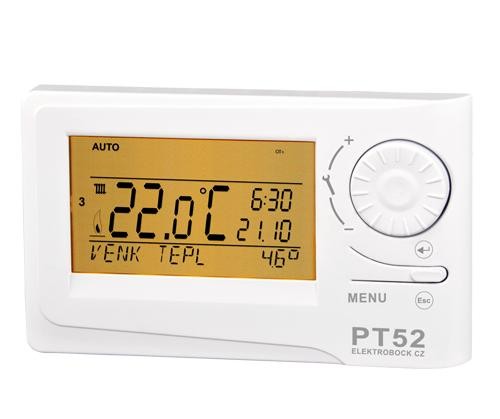 ELEKTROBOCK Termostat s OpenTherm komunikací PT52