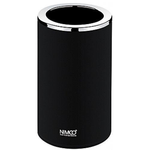 NIMCO PURE pohárek na kartáčky černý, PU7058-90 NIMCO PURE pohárek na kartáčky černý, PU7058-90