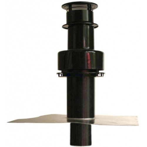 REGULUS komínek PP 80 mm, průměru 125 mm s krycí deskou na komín A5023124