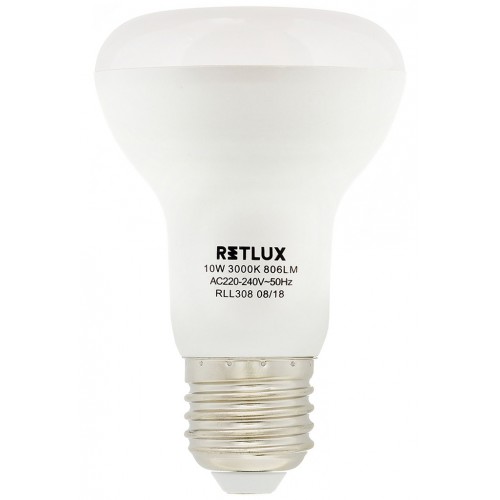 RETLUX RLL 308 R63 E27 Spot 10W LED reflektor 50003557 RETLUX RLL 308 R63 E27 Spot 10W LED reflektor 50003557