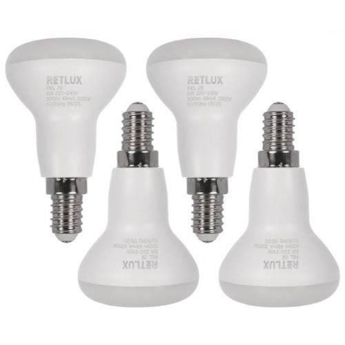 RETLUX REL 29 LED R50 4x6W E14 WW 50004524