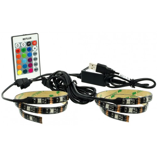 RETLUX RLS 102 USB LED pásek 30LED RGB 50004563 RETLUX RLS 102 USB LED pásek 30LED RGB 50004563