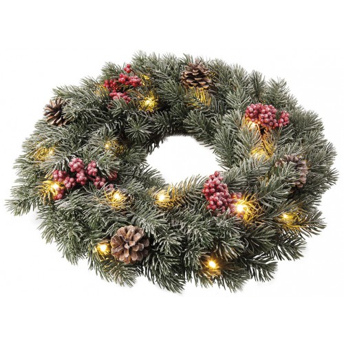 RETLUX RXL 410 Vánoční věnec 20 LED 50004960