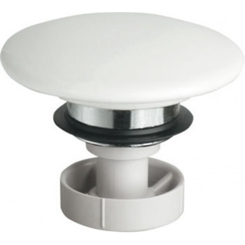 SILFRA náhradní keramická zátka click-clack, 72mm, bílá RI285