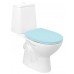 AQUALINE RIGA WC kombi WC, zadní odpad RG601