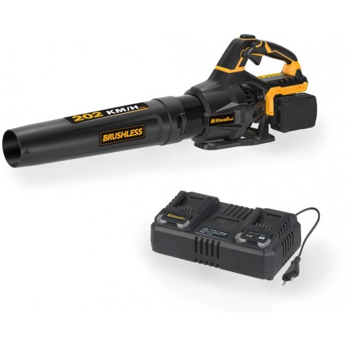 Riwall PRO RABL 3220i SET aku foukač 40 V + 2x 4 Ah baterie + nabíječka AB42E2601022B Riwall PRO RABL 3220i SET aku foukač 40 V + 2x 4 Ah baterie + nabíječka AB42E2601022B