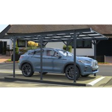 Riwall PRO RMCP 16 x 10 Anthracite - přístřešek pro auto ( 5 x 3 m ) CH500-GT