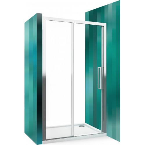 ROLTECHNIK Sprchové dveře posuvné pro instalaci do niky ECD2L/1300 brillant/transparent 564-130000L-00-02