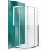 ROLTECHNIK Čtvrtkruhový sprchový kout s dvoudílnými posuvnými dveřmi LLR2/800 brillant/transparent 555-8000000-00-02