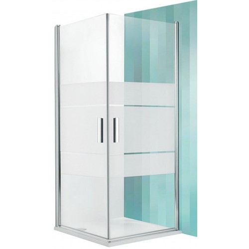 ROLTECHNIK Sprchové dveře jednokřídlé TCO1/900 brillant/intimglass 727-9000000-00-20