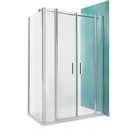ROLTECHNIK Boční sprchová stěna UB/800 stříbro/transparent 729-8000000-01-02