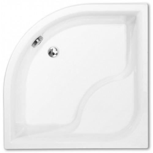 ROLTECHNIK Čtvrtkruhová hluboká vanička VIKI LUX/800 8000047