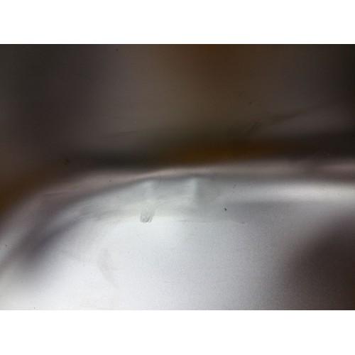 VÝPRODEJ Franke Eurostar ETN 614, 3 1/2" 780x435 mm, nerezový dřez + sifon R101.0058.08 PROMÁČKLÁ VANIČKA