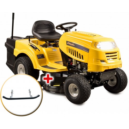Riwall PRO RLT 92 T - travní traktor se zadním výhozem a 6-ti stupňovou převodovkou Transmatic + nárazník 13BB765E623