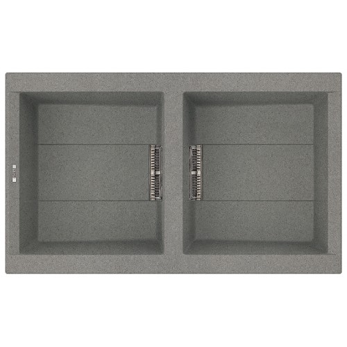 ELLECI SIREX 450 granitový dřez, titanium