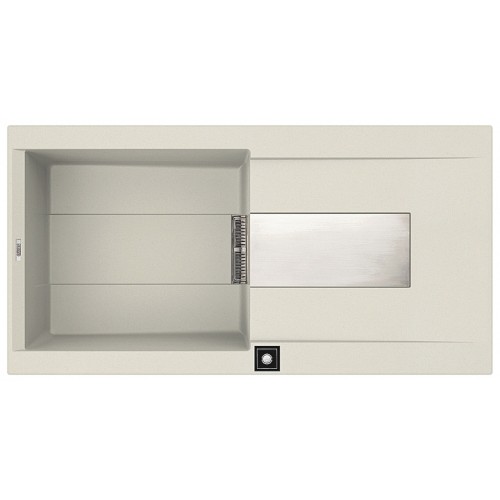 ELLECI SIREX 480 granitový dřez, HSB titano ELLECI SIREX 480 granitový dřez, HSB titano