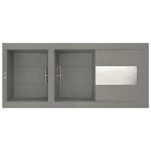 ELLECI SIREX 500 granitový dřez, HSB titanium