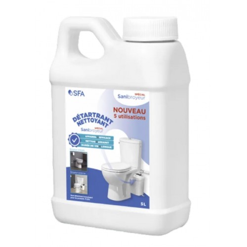 SFA SANIBROY ANTIKALK Čistič a odstraňovač vodního kamene pro čerpadla 5 l ANTIKALK