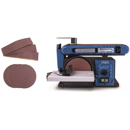 SCHEPPACH BTS 800 VARIO - multifunkční pásová a čelní bruska 5903313901