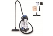 SCHEPPACH VC 30P-GL - průmyslový vysavač na suché/mokré vysávání 30 l s funkcí podtlakového čištění filtru 5907746934