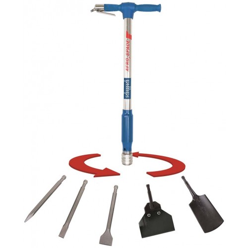 SCHEPPACH AERO 2 SPADE - pneumatický multifunkční nástroj 5 v 1 5909601900