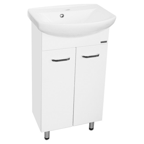 SELLA SILVER 45 Skříňka s umyvadlem 45 cm SELLA SILVER 45 Skříňka s umyvadlem 45 cm