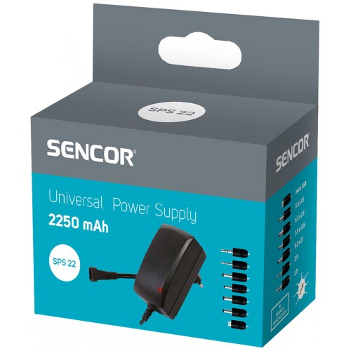 SENCOR SPS 22 Univerzální napájecí zdroj 2250 mA 35052996
