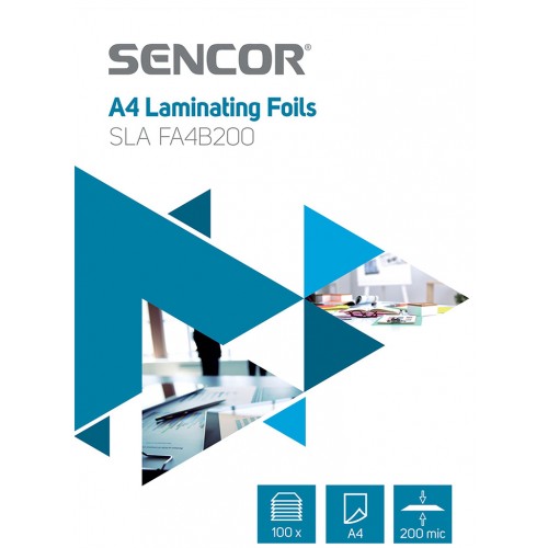 SENCOR SLA FA4B200 Fólie A4 200mic 100ks 45015625 SENCOR SLA FA4B200 Fólie A4 200mic 100ks 45015625