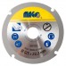 MAGG Řezný kotouč na dřevo do úhlové brusky 125mm SH125
