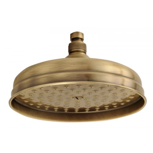 SAPHO SOF2006 Retro hlavová sprcha, kruh průměr 20cm, bronz